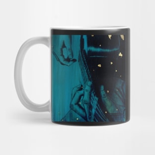 Blue Musician - Guitar Mug